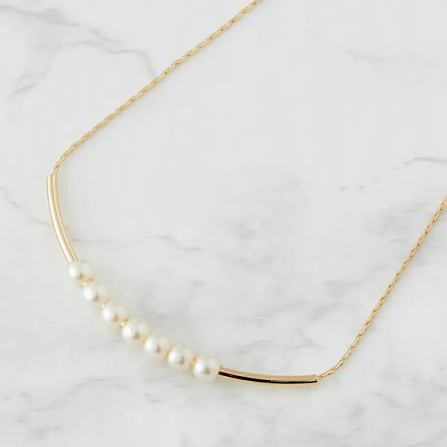 ネックレス結婚式パールアクセサリーパーティーゴージャスショートレディース2連50cm2WAYウェディングシンプルボリュームパールネックレス