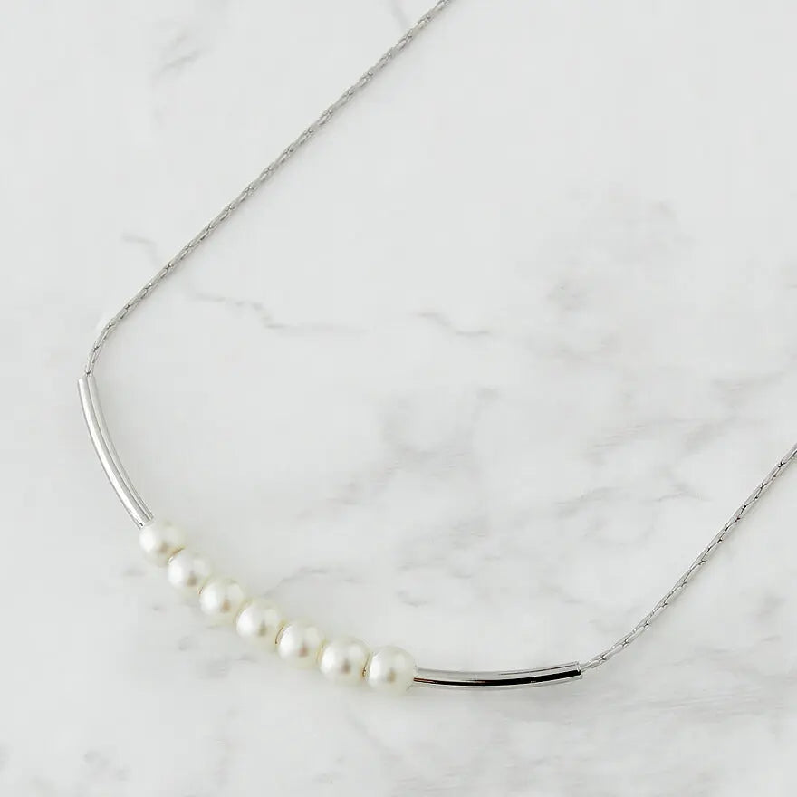 ネックレス結婚式パールアクセサリーパーティーゴージャスショートレディース2連50cm2WAYウェディングシンプルボリュームパールネックレス