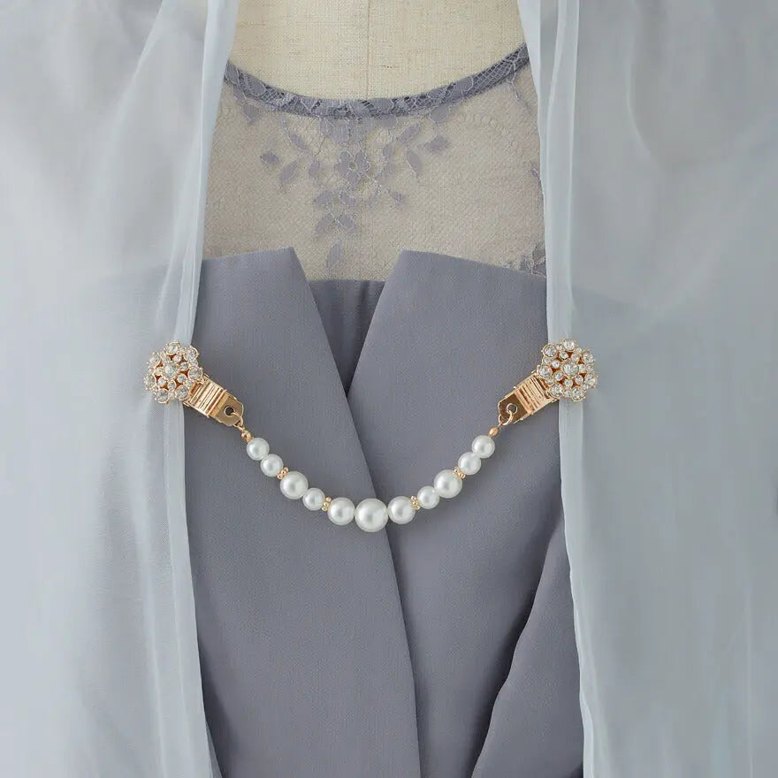 ネックレス結婚式パールアクセサリーパーティーゴージャスショートレディース2連50cm2WAYウェディングシンプルボリュームパールネックレス