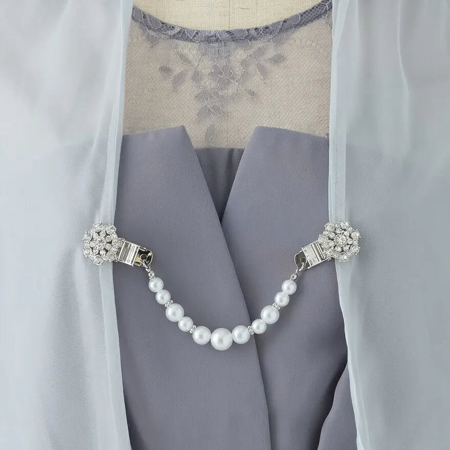 ネックレス結婚式パールアクセサリーパーティーゴージャスショートレディース2連50cm2WAYウェディングシンプルボリュームパールネックレス