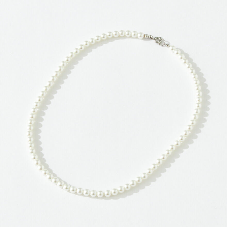 ネックレス結婚式パールアクセサリーパーティーゴージャスショートレディース2連50cm2WAYウェディングシンプルボリュームパールネックレス