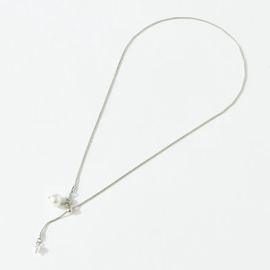 ネックレス結婚式パールアクセサリーパーティーゴージャスショートレディース2連50cm2WAYウェディングシンプルボリュームパールネックレス