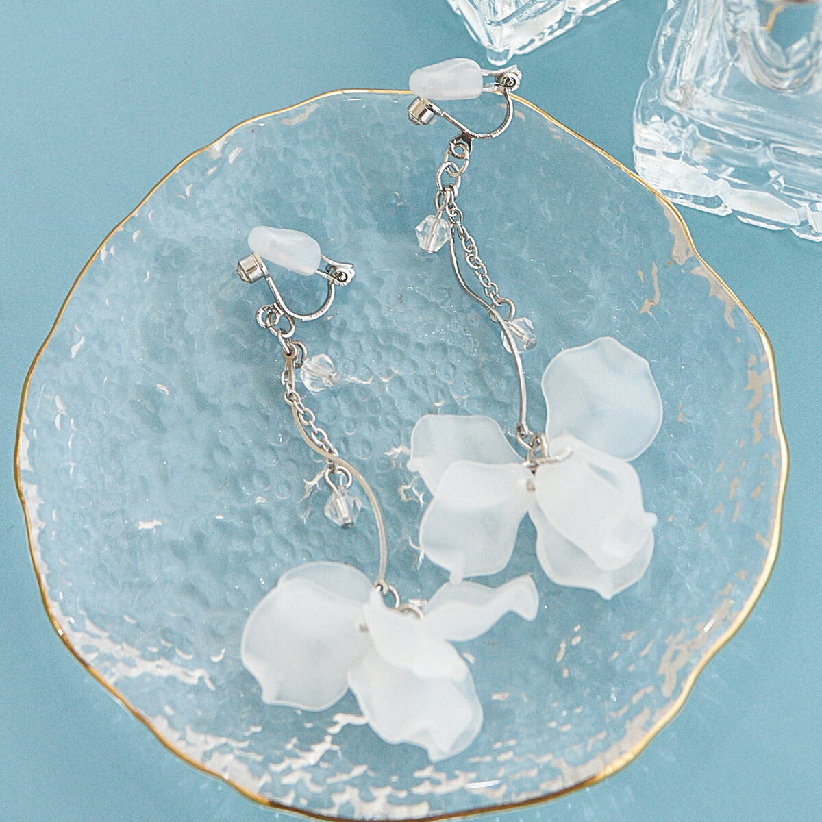 ヘアアクセサリー結婚式パールUピンアクセサリーヘアアクセサリーゲストパーティーヘアアクセゴールドお呼ばれ二次会