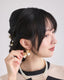 ヘアアクセサリー結婚式パールUピンアクセサリーヘアアクセサリーゲストパーティーヘアアクセゴールドお呼ばれ二次会
