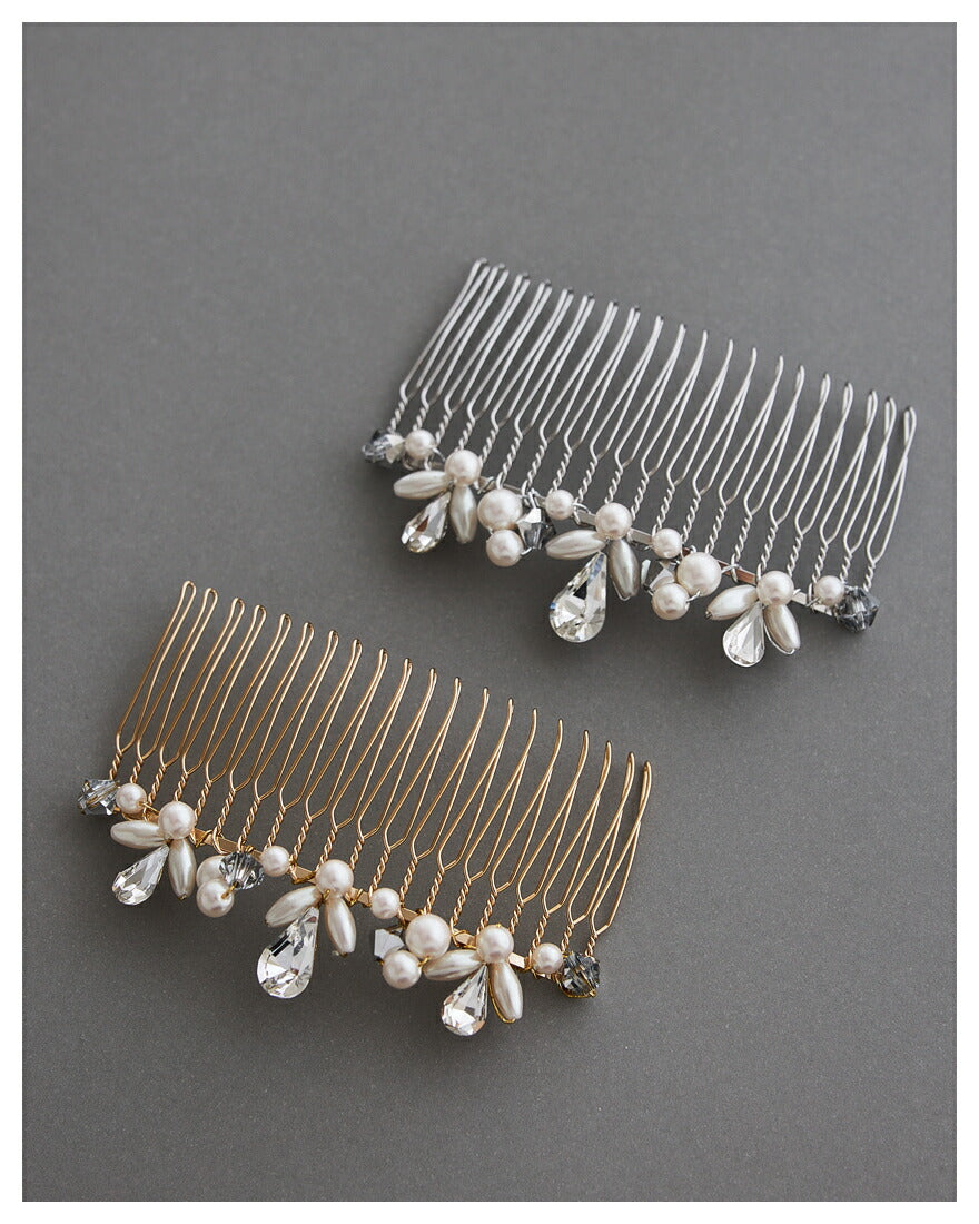 ヘアアクセサリー 結婚式 パール コーム ウェディング アクセサリー ヘアアクセサリー ゲスト ヘアピン パーティー ヘアアクセ 浴衣 着物 和装 花嫁 髪飾り お呼ばれ 二次会 パーティードレス通販TwinkleGIrls