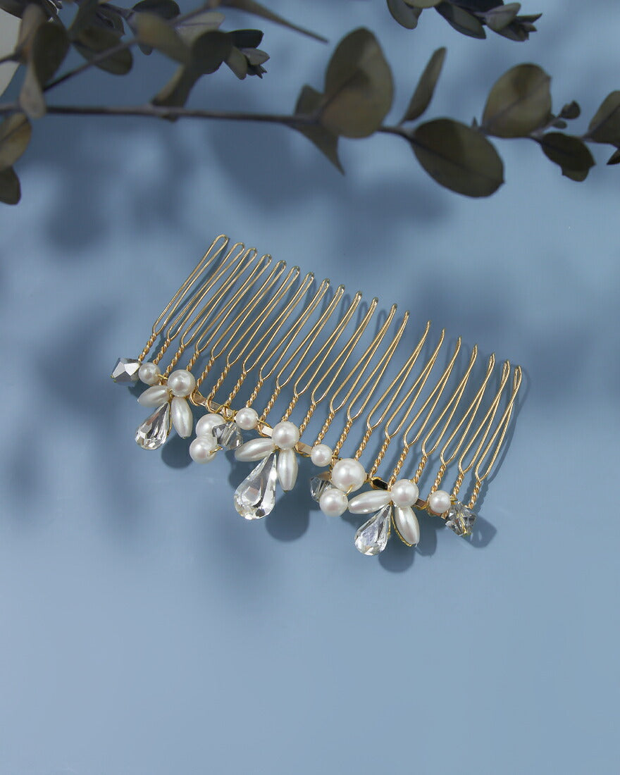 ヘアアクセサリー 結婚式 パール コーム ウェディング アクセサリー ヘアアクセサリー ゲスト ヘアピン パーティー ヘアアクセ 浴衣 着物 和装 花嫁 髪飾り お呼ばれ 二次会 パーティードレス通販TwinkleGIrls