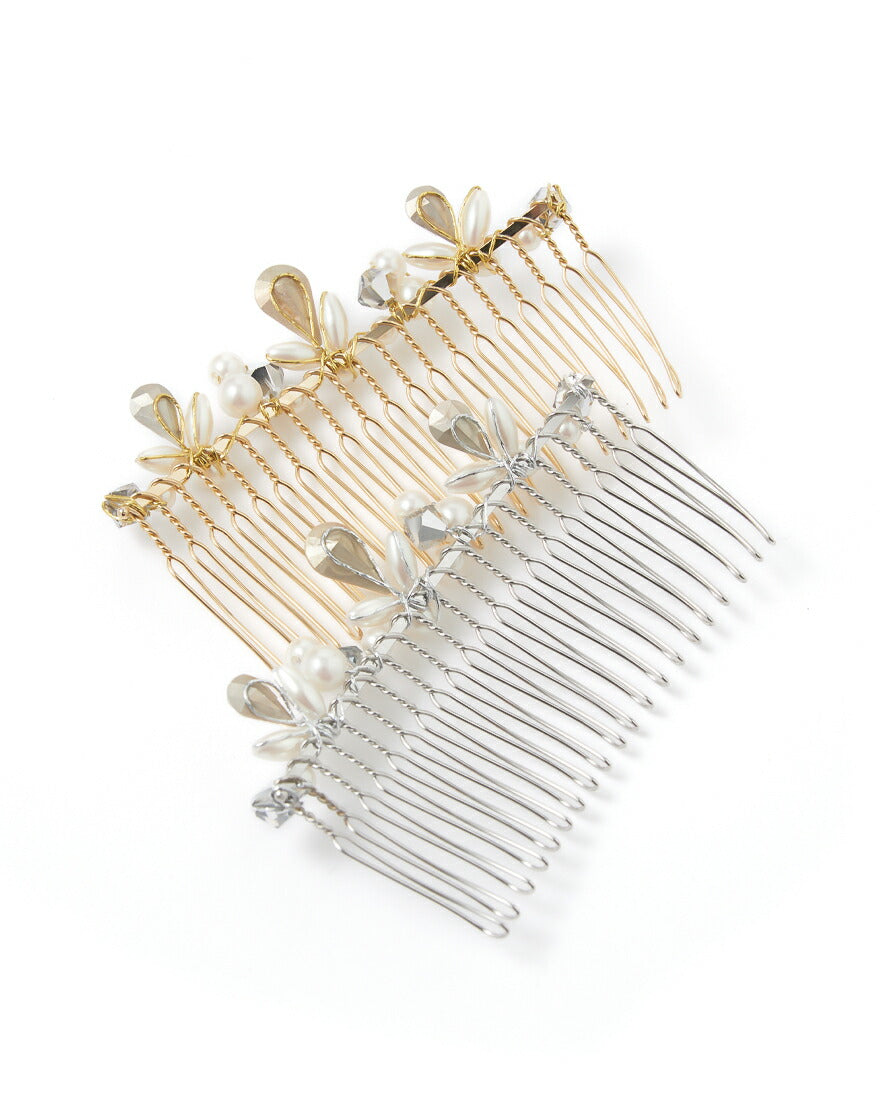 ヘアアクセサリー 結婚式 パール コーム ウェディング アクセサリー ヘアアクセサリー ゲスト ヘアピン パーティー ヘアアクセ 浴衣 着物 和装 花嫁 髪飾り お呼ばれ 二次会 パーティードレス通販TwinkleGIrls
