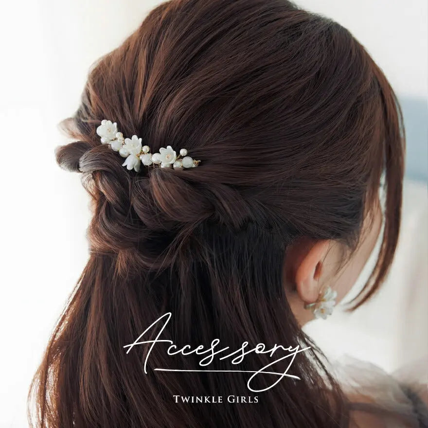 ヘアアクセサリー 結婚式 パール コーム ウェディング アクセサリー ヘアアクセサリー ゲスト ヘアピン パーティー ヘアアクセ 浴衣 着物 和装 花嫁 髪飾り お呼ばれ 二次会 パーティードレス通販TwinkleGIrls