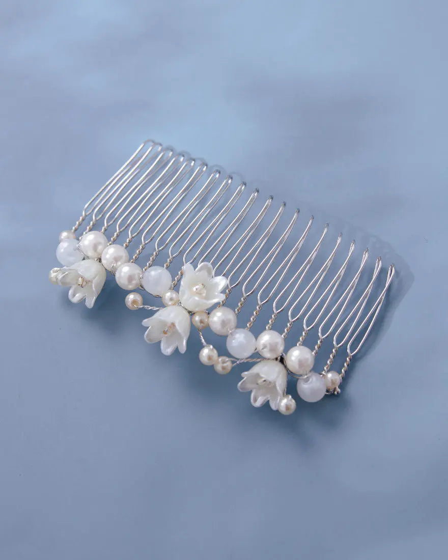 ヘアアクセサリー結婚式パールUピンアクセサリーヘアアクセサリーゲストパーティーヘアアクセゴールドお呼ばれ二次会