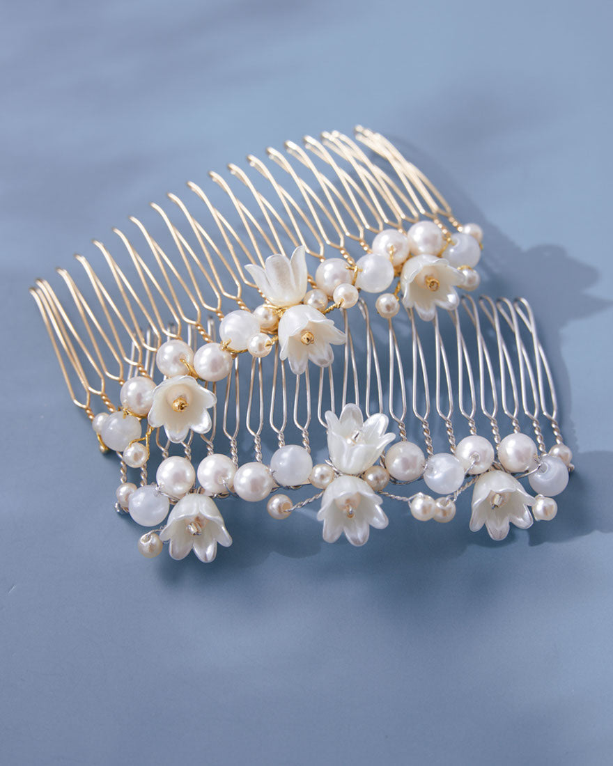 ヘアアクセサリー 結婚式 パール コーム ウェディング アクセサリー ヘアアクセサリー ゲスト ヘアピン パーティー ヘアアクセ 浴衣 着物 和装 花嫁 髪飾り お呼ばれ 二次会 パーティードレス通販TwinkleGIrls