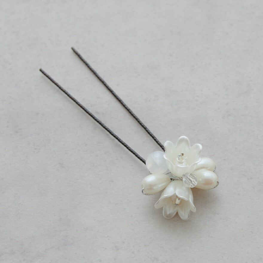 ヘアカフポニーフック結婚式ヘアアクセサリーパールヘアーカフウェディングヘアーアクセサリーお呼ばれゲストヘアピンパーティーヘアアクセ浴衣着物和装花嫁髪飾り二次会