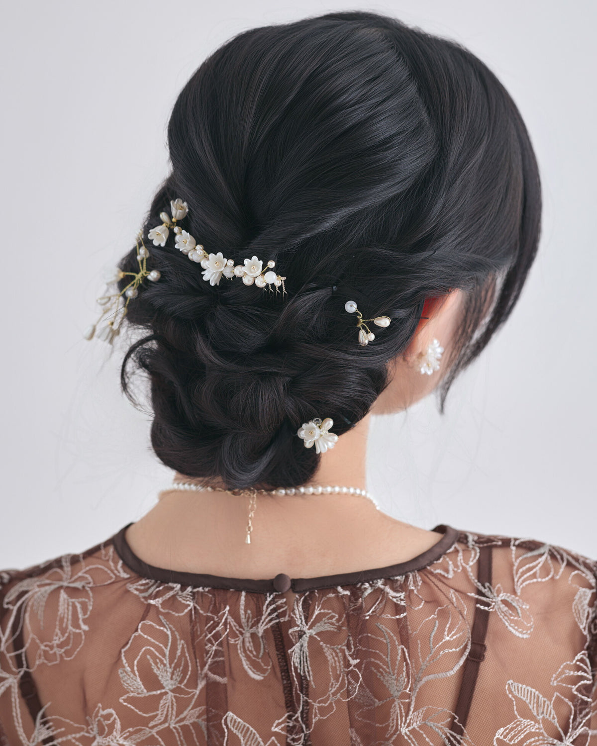 結婚式 ヘアアクセサリー パール ヘアピン お花モチーフ ヘアーアクセサリー お呼ばれ ウェディング ゲスト ヘアピン パーティー ヘアアクセ 浴衣 着物 和装 髪飾り 二次会 パーティードレス通販TwinkleGirls