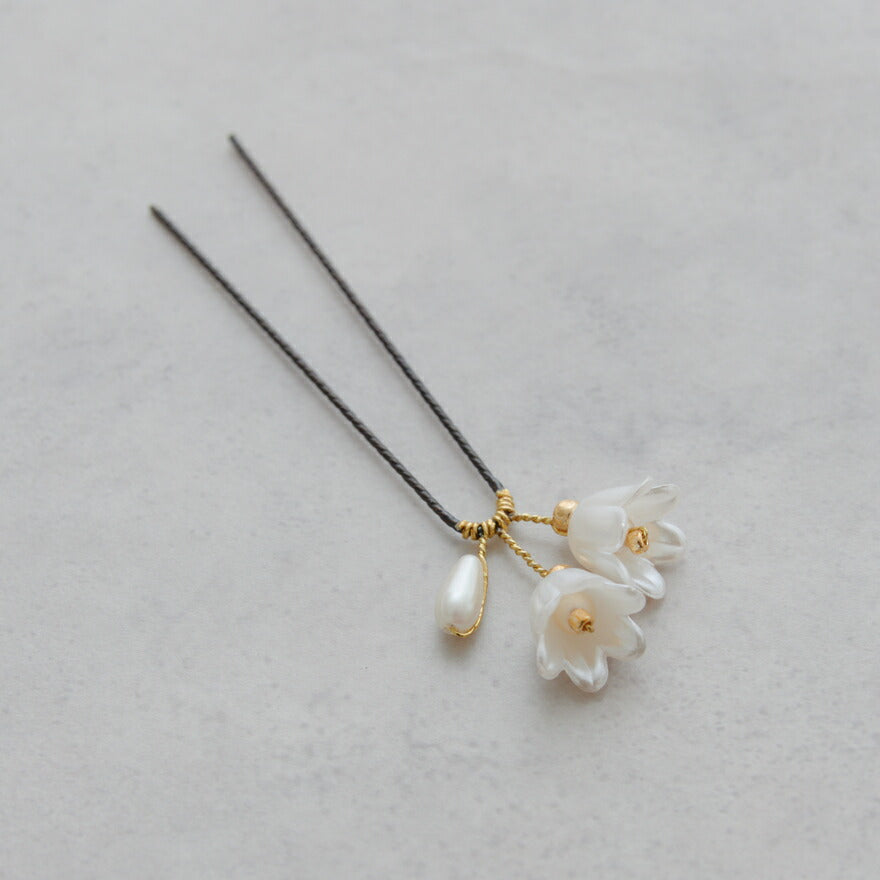 ヘアアクセサリー結婚式パールUピンアクセサリーヘアアクセサリーゲストパーティーヘアアクセゴールドお呼ばれ二次会