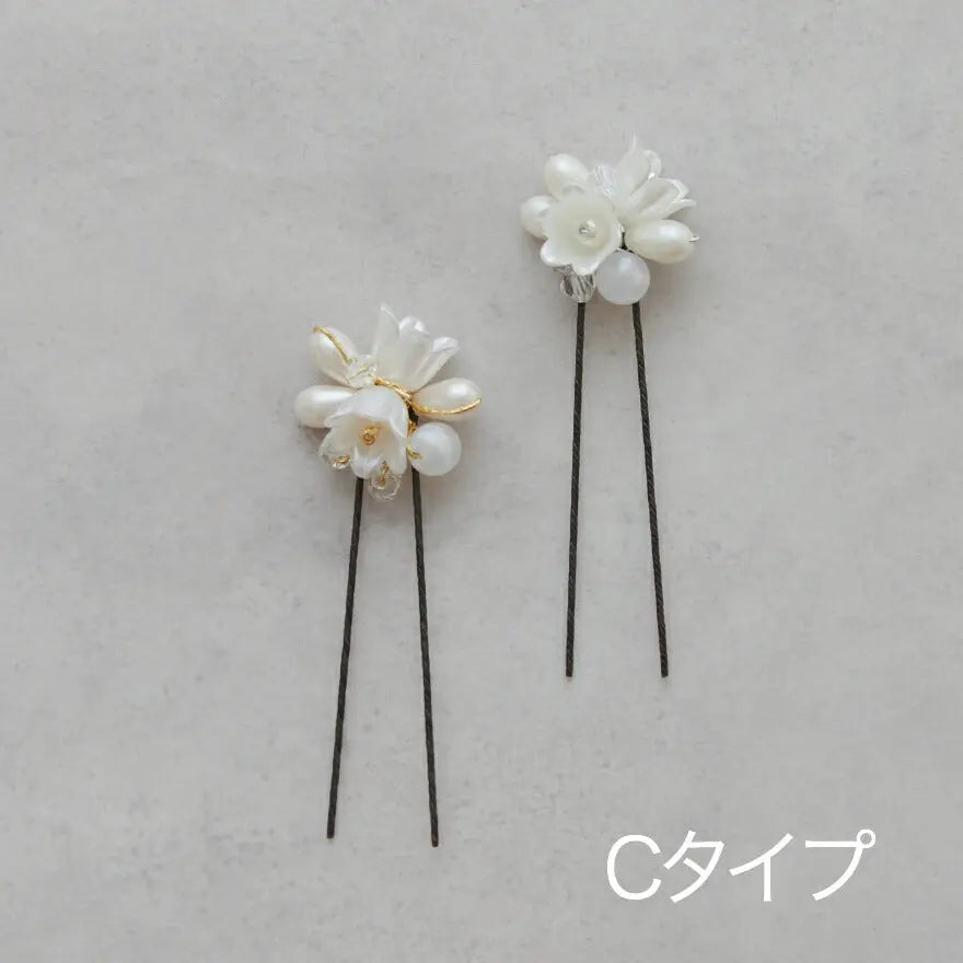 ヘアカフポニーフック結婚式ヘアアクセサリーパールヘアーカフウェディングヘアーアクセサリーお呼ばれゲストヘアピンパーティーヘアアクセ浴衣着物和装花嫁髪飾り二次会