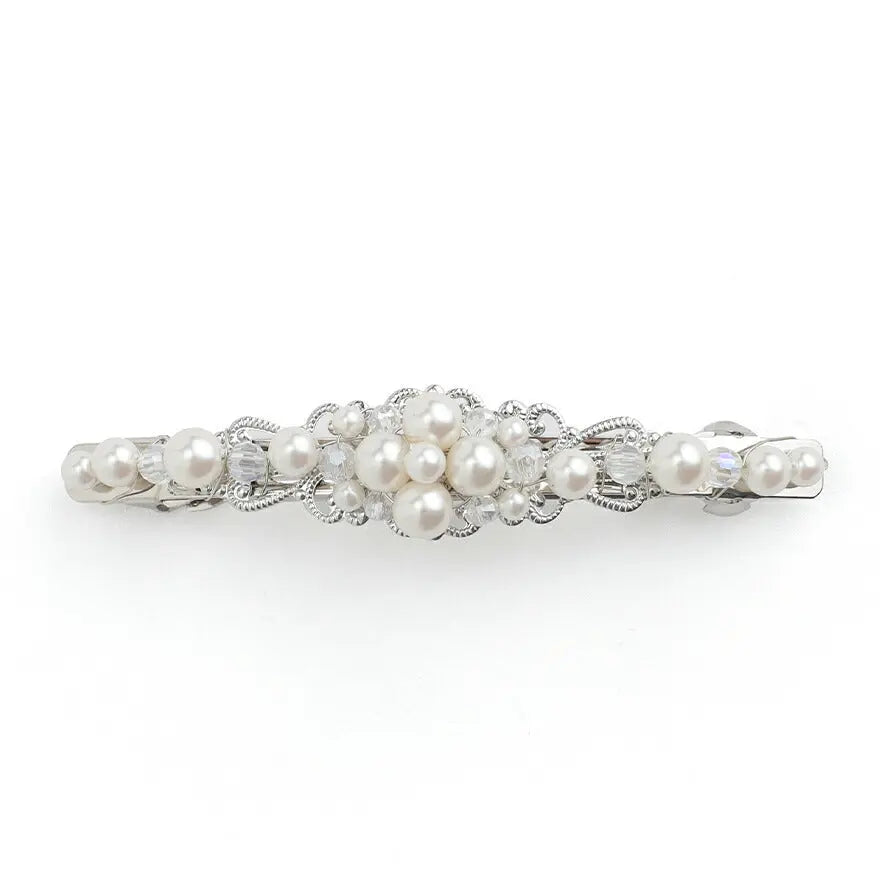 ヘアアクセサリー結婚式パールUピンアクセサリーヘアアクセサリーゲストパーティーヘアアクセゴールドお呼ばれ二次会