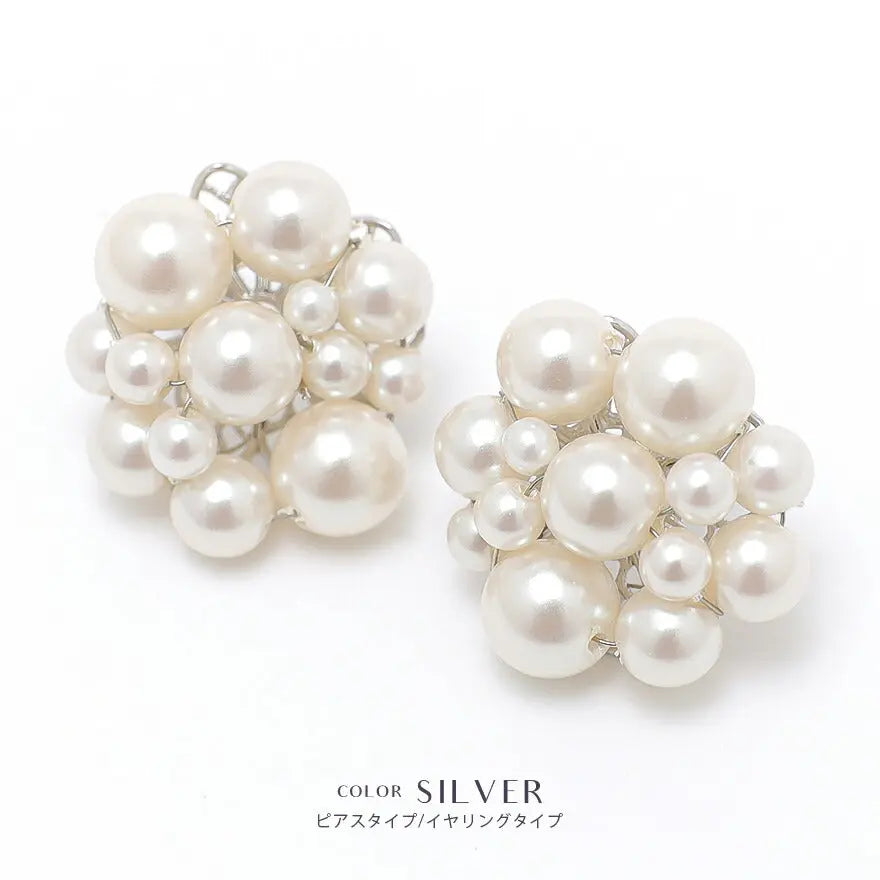 ヘアアクセサリー結婚式パールUピンアクセサリーヘアアクセサリーゲストパーティーヘアアクセゴールドお呼ばれ二次会