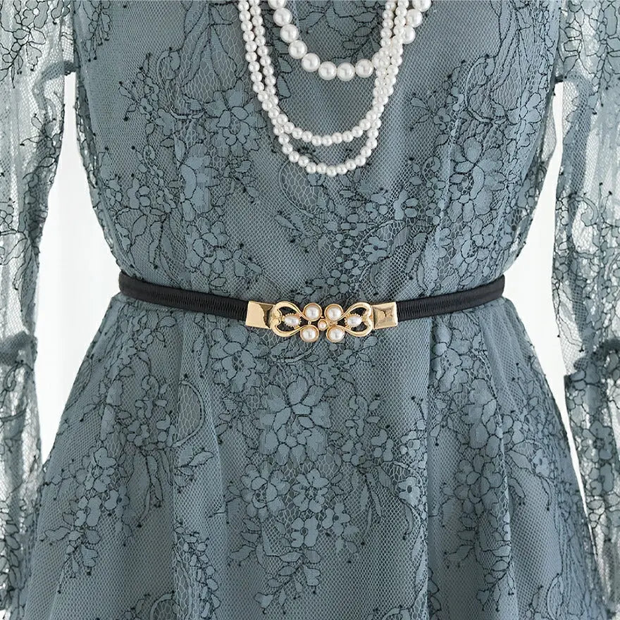 結婚式ネックレスお呼ばれアクセサリーセット可能パーティーパールパールネックレス3WAY