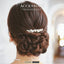 ヘアアクセサリー結婚式パールUピンアクセサリーヘアアクセサリーゲストパーティーヘアアクセゴールドお呼ばれ二次会