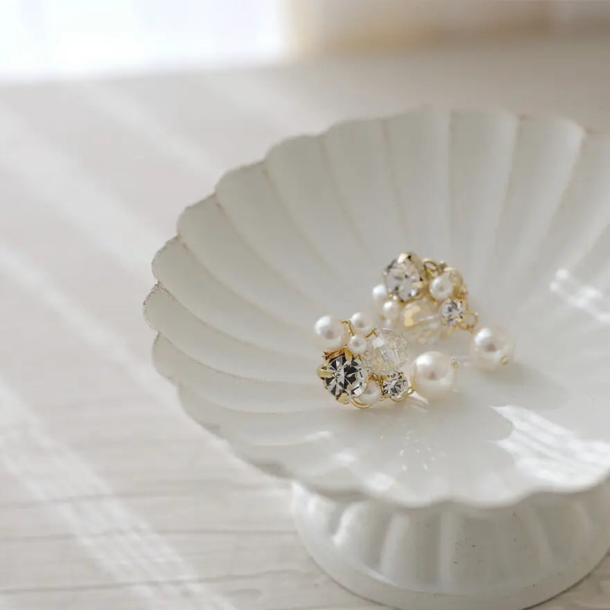 ヘアアクセサリー結婚式パールUピンアクセサリーヘアアクセサリーゲストパーティーヘアアクセゴールドお呼ばれ二次会