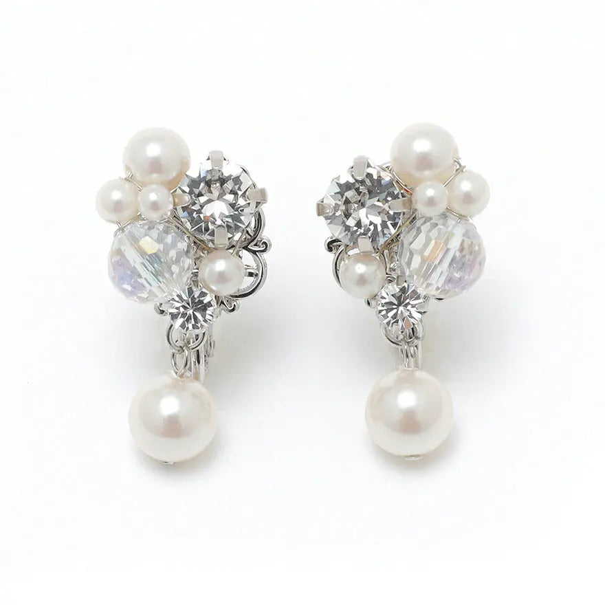 ヘアアクセサリー結婚式パールUピンアクセサリーヘアアクセサリーゲストパーティーヘアアクセゴールドお呼ばれ二次会