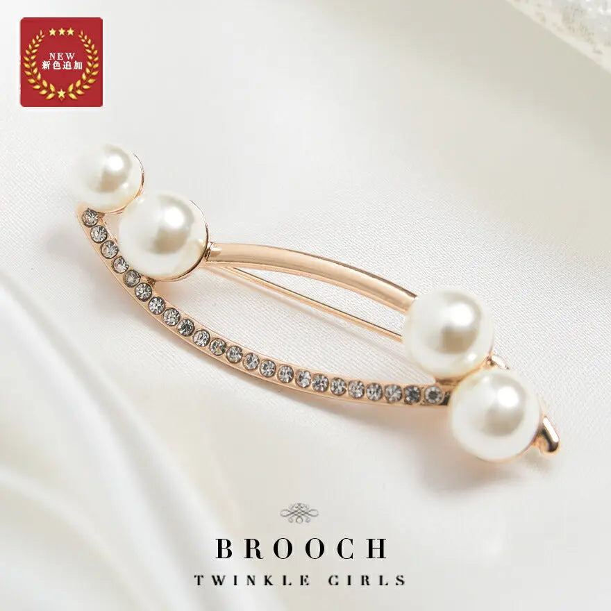 ブローチ パール レディース ジャケット セレモニー 結婚式 上品 入園式 卒園式 入学式 卒業式  パーティー 披露宴 ゴールド シンプル パーティードレス通販TwinkleGIrls