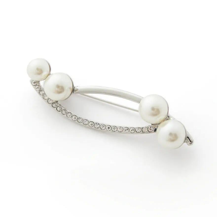 ブローチパールセレモニー結婚式上品入園式卒園式入学式卒業式パーティー披露宴シルバーシンプル