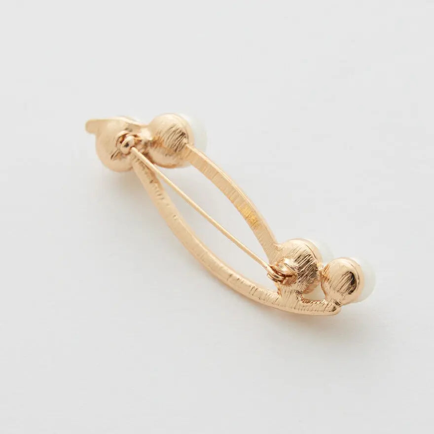 【30%OFFクーポンで1463円】ブローチパールレディースジャケットセレモニー結婚式上品入園式卒園式入学式卒業式パーティー披露宴ゴールドシンプル