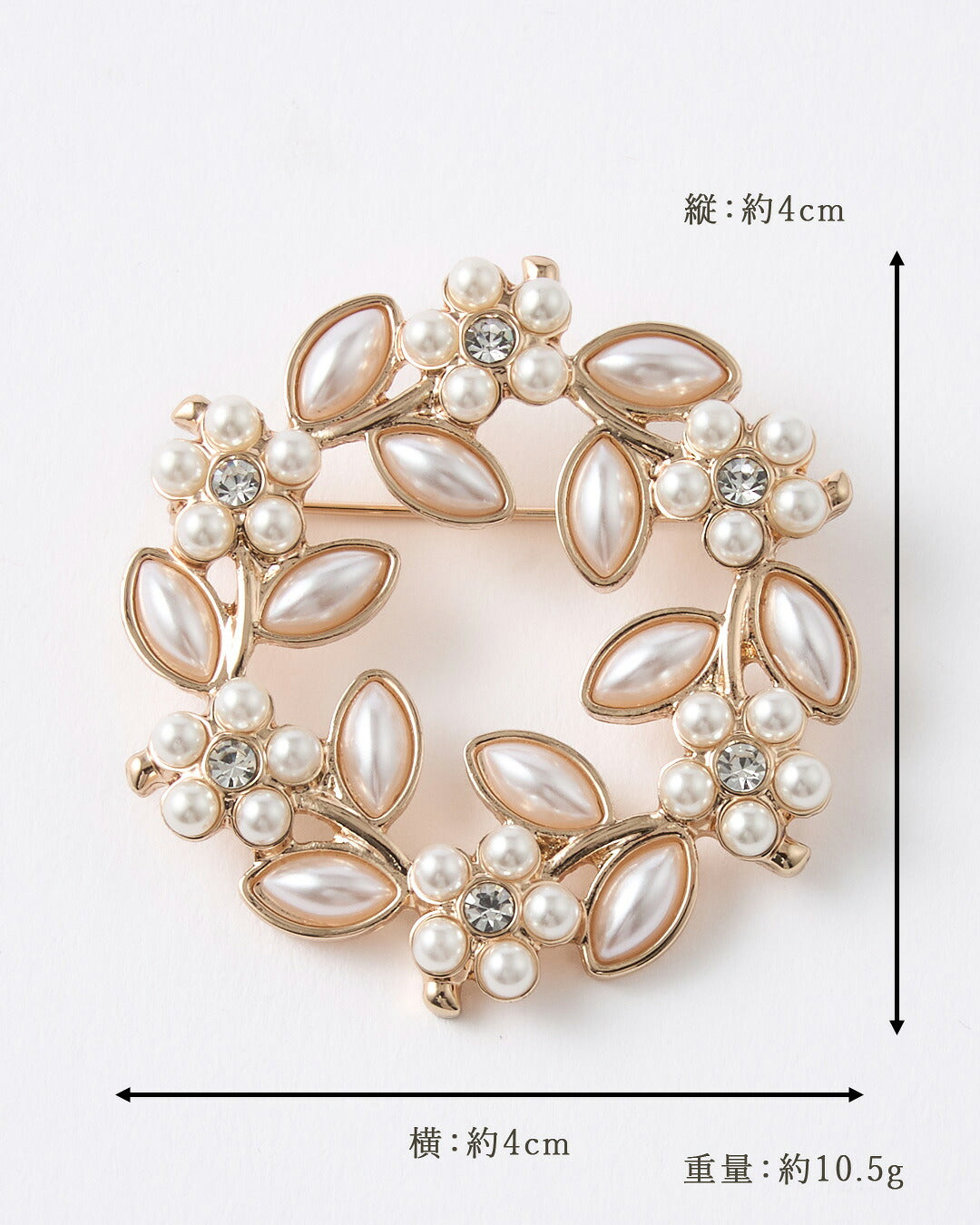 ブローチレディース結婚式お呼ばれパールリーフリースビジューゴールドシルバーフォーマルセレモニー入学式卒業式ジャケットワンピース大人上品華やか