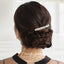 ヘアアクセサリー結婚式パールUピンアクセサリーヘアアクセサリーゲストパーティーヘアアクセゴールドお呼ばれ二次会