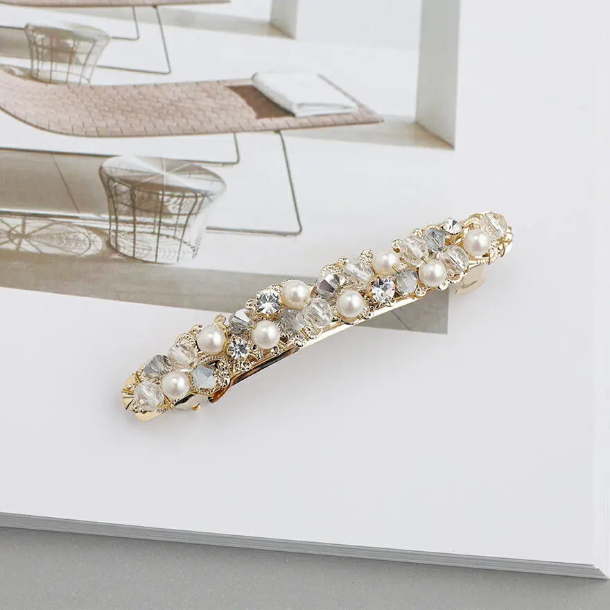 ヘアアクセサリーヘアクリップ  パール 結婚式 ウェディング アクセサリー ヘアアクセサリー ゲスト ヘアピン パーティー ヘアアクセ 浴衣 着物 和装 花嫁 髪飾り お呼ばれ 二次会 パーティードレス通販TwinkleGIrls