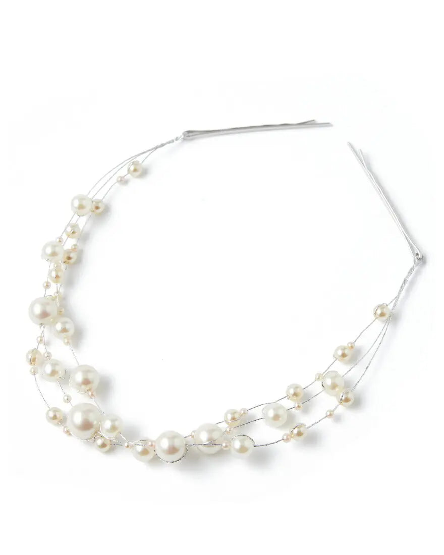 結婚式 ヘアアクセサリー パール ヘッドドレス ウェディング ヘアーアクセサリー お呼ばれ ゲスト ヘアピン パーティー ヘアアクセ 浴衣 着物 和装 花嫁 髪飾り 二次会 パーティードレス通販TwinkleGIrls