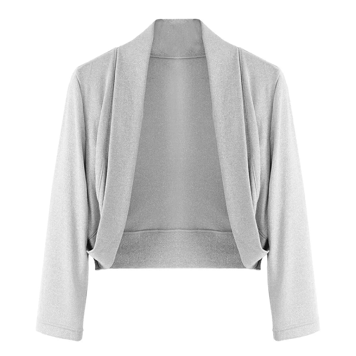 ボレロ ジャケット 結婚式 フォーマル ラメ 半袖 ７分丈 ウェディング パーティー カーディガン 20代 30代 40代 お呼ばれ 服装 二次会 披露宴 ラメニット パーティードレス通販TwinkleGIrls