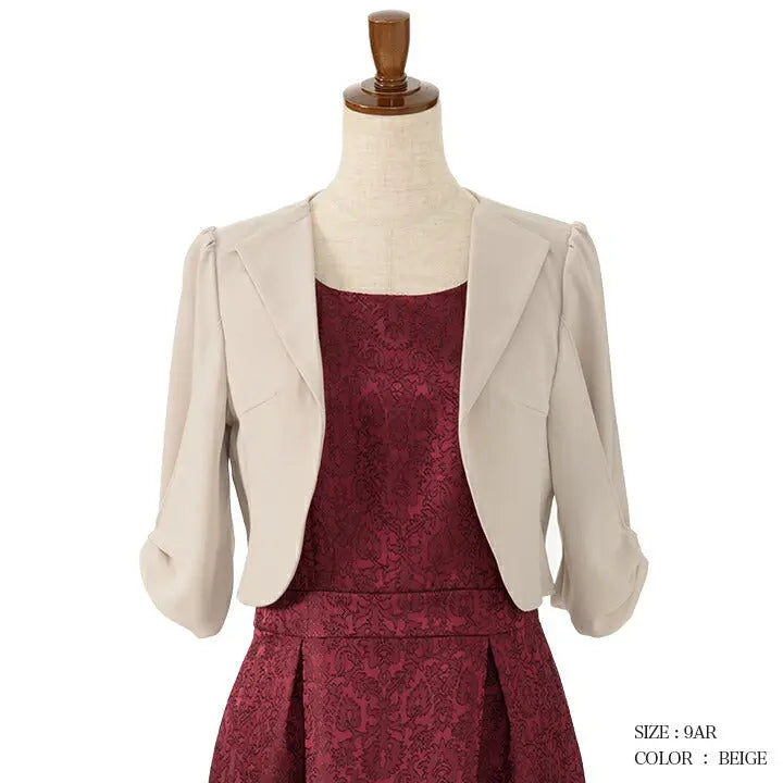 ジャケットボレロ