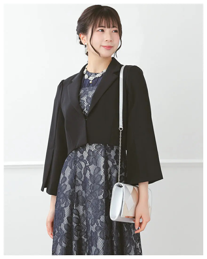 BaDre ジャケットボレロ 結婚式 羽織り　9AR BaDre ジャケットボレロ 結婚式 羽織り 9ARの通販 by のん☆'s