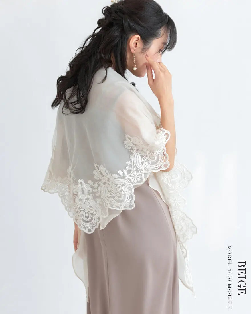 ジャケットボレロ結婚式フォーマルセレモニーパーティーレディース秋冬ノーカラーストレッチ