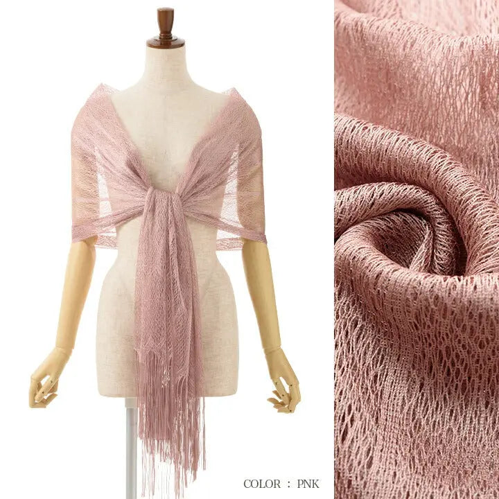 ショール 結婚式 レース ストール ラメ パーティ パーティー 春夏 ボレロ パーティードレス通販TwinkleGIrls