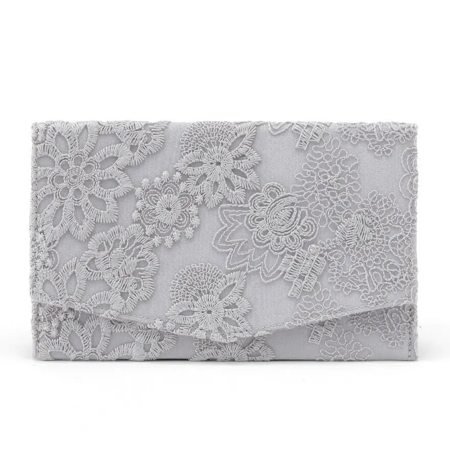 まさゆかふく かわいいレース袱紗｜結婚式 金封ふくさ｜マグネット開閉