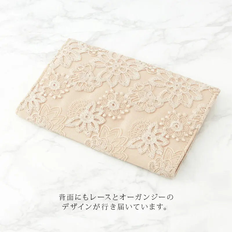 かわいいレース袱紗｜結婚式 金封ふくさ｜マグネット開閉