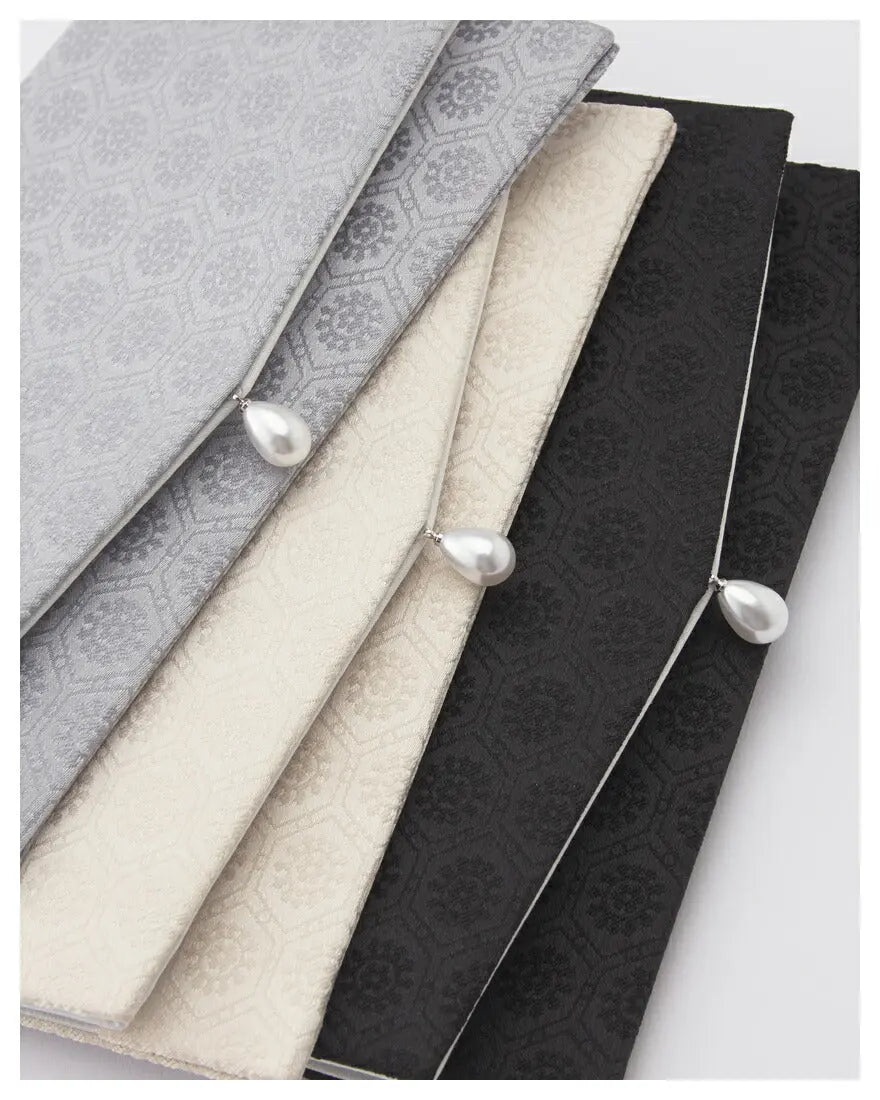 ふくさ袱紗結婚式おしゃれかわいい金封ふくさお呼ばれスマートジャガード全3色