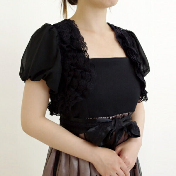ボレロ 結婚式(Bolero) ふんわりシフォンボレロ 結婚式ボレロ/ボレロ結婚式/ボレロ/結婚式ボレロ/結婚式/お呼ばれ/服装/二次会/通販/パーティドレス/ボレロ/大きいサイズ/フォーマル/演奏会/発表会/披露宴