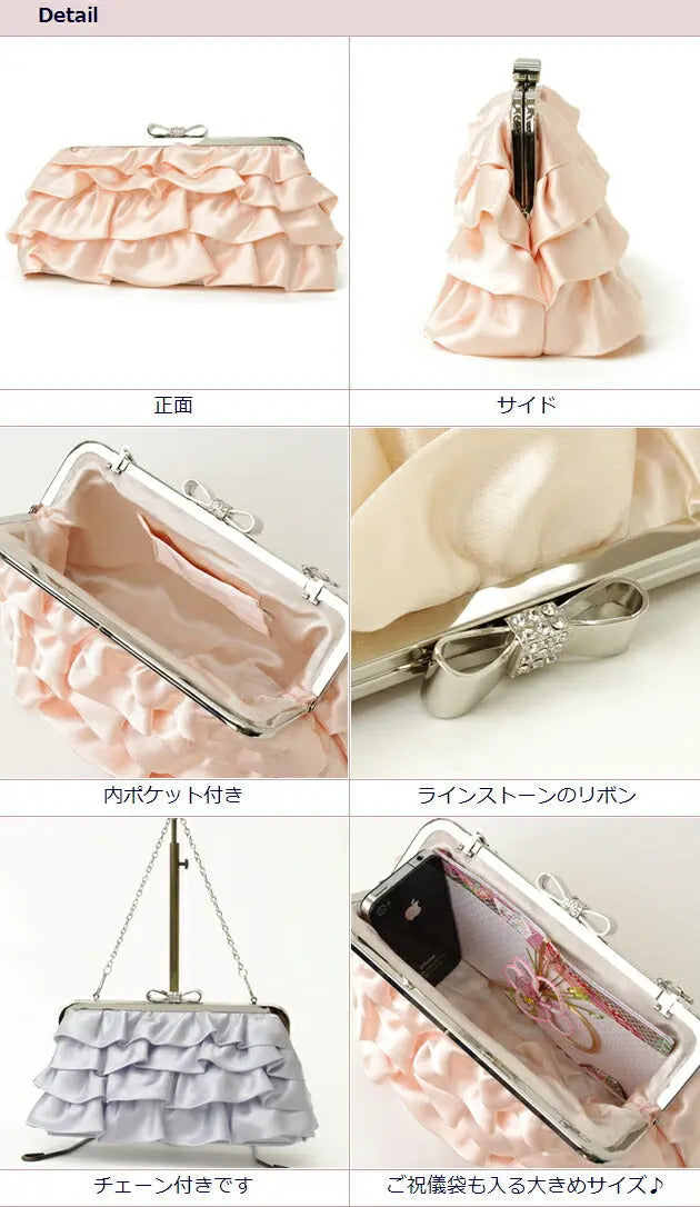 結婚式,バッグ｜ラインストーン&ティアードパーティーバッグ★クラッチバック,バック,パーティーバック,お呼ばれ,服装,二次会,2次会,謝恩会,ゲストドレスなどのお呼ばれ服に！【ＢＡＧSALE開催中】楽天,通販,成人式,二次会