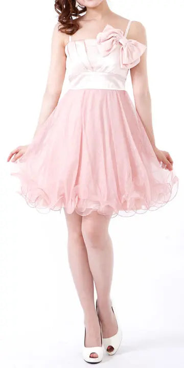 パーティードレス結婚式ドレス【EdgeLine】チュール＆エッジラインワンピース!!綺麗なシルエット☆ドレス結婚式お呼ばれパーティーワンピ二次会2次会パーティワンピ-ス通販Dress楽天服装お呼ばれ服パーティドレス送料無料