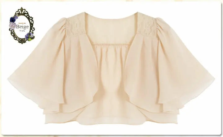 結婚式ボレロ羽織