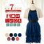 パーティードレス豪華7点セットドレス(PartyDress)パーティードレスワンピース大きいサイズドレス結婚式ドレスパーティードレスドレス結婚式パーティードレスマタニティワンピースドレスネイビーパーティドレス結婚式ドレスお呼ばれドレス