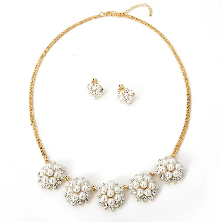 ネックレス 結婚式 パール アクセサリー パーティー ゴージャス ロング レディース 1連 50cm 60cm 大粒 ウェディング シンプル ボリューム ビジューネックレス パーティードレス通販TwinkleGIrls