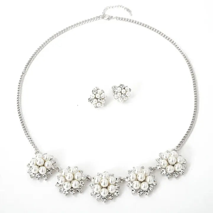 ネックレス 結婚式 パール アクセサリー パーティー ゴージャス ロング レディース 1連 50cm 60cm 大粒 ウェディング シンプル ボリューム ビジューネックレス パーティードレス通販TwinkleGIrls