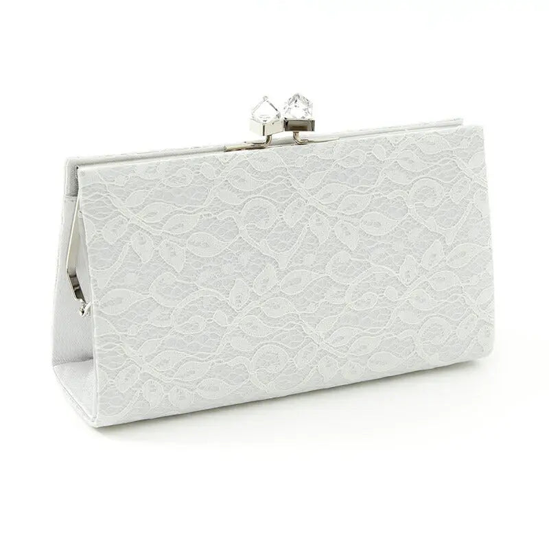 パーティーバッグ 結婚式 バッグ 総レースバッグ クラッチバッグ おしゃれ 大人 シンプル 黒/ベージュ/ ショルダー 3WAY 即日発送  謝恩会 パーティードレス通販TwinkleGIrls