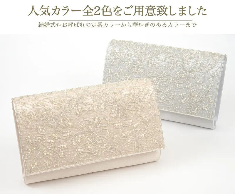 TwinkleGirls パーティーバッグ 結婚式 大きめ 3WAY クラッチ