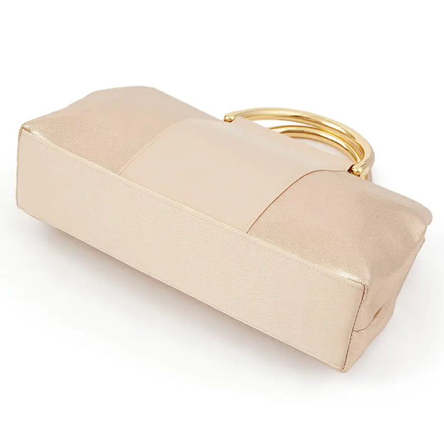 パーティーバッグ結婚式バッグお呼ばれ謝恩会二次会レディース秋冬ショルダー黒/ベージュ大きめサイズ