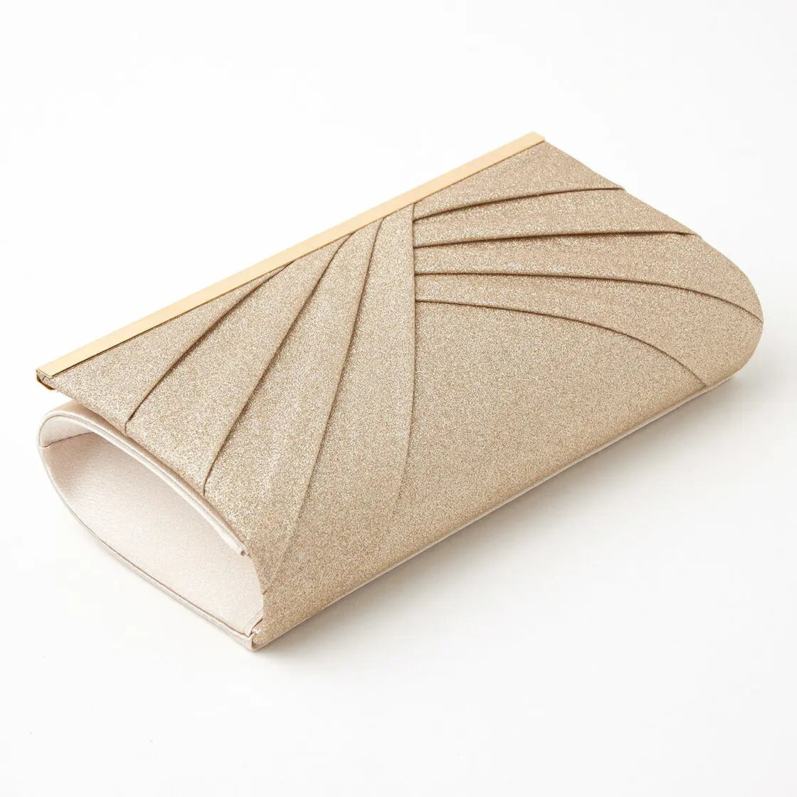 パーティーバッグ結婚式バッグレディース秋冬シンプルラメレター型/ラメ/シンプル/ゴールド/3WAY大きめ